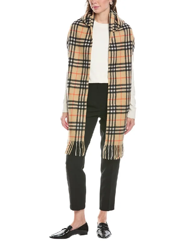 Burberry Hooded Cashmere Scarf