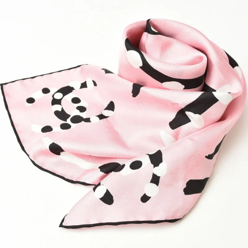 Chanel  pink  Silk Handkerchief (Pre-Owned)