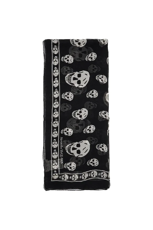 Alexander Mcqueen Women's Silk Skull Scarf