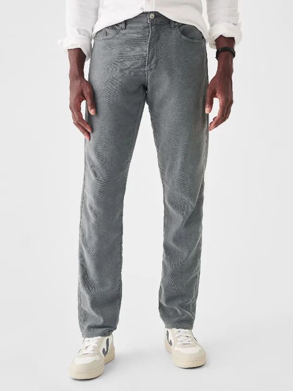 FAHERTY STRETCH TERRY CHINO IN SLATE