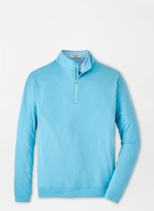 Peter Millar Perth Oval Stitch Performance Quarter-Zip