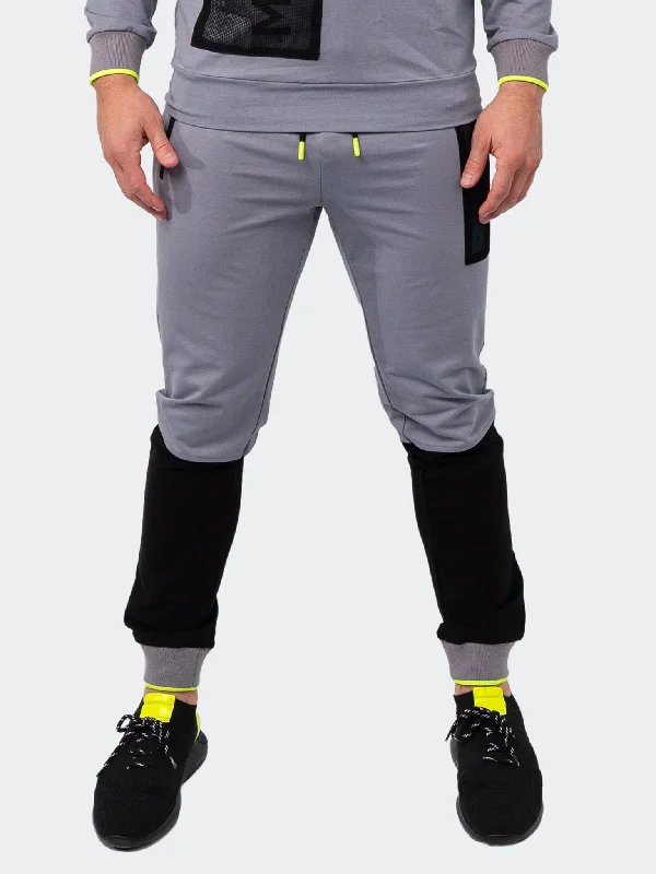 Maceoo Athleisure | Jogger Net Grey