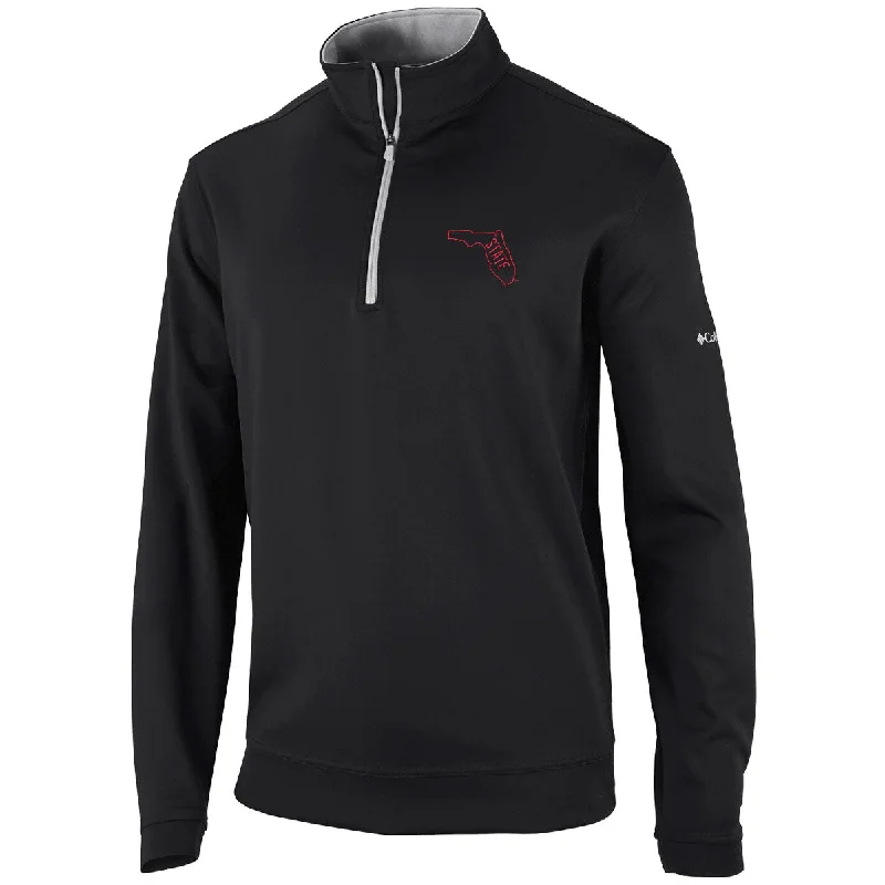 Columbia Golf Men's Vault State of Florida Omni-Wick Pullover - Black