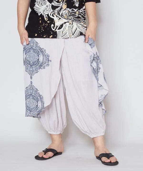 Crepe Harem Pants