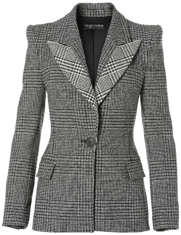 Seamed Lapel Jacket