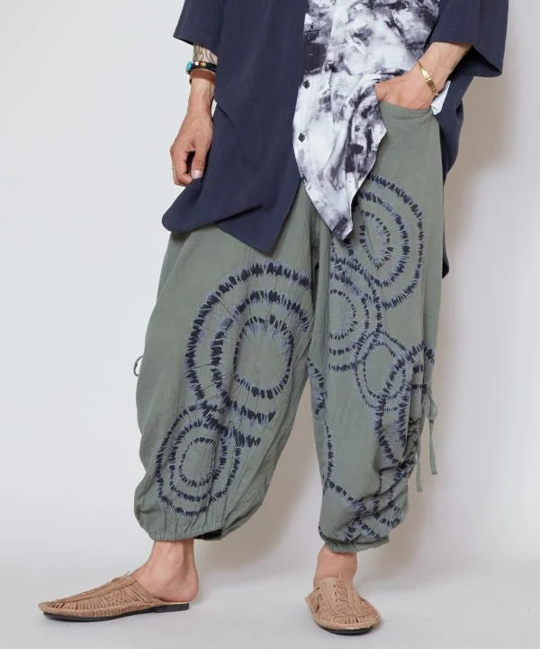 African Tie Dye Pattern Pants