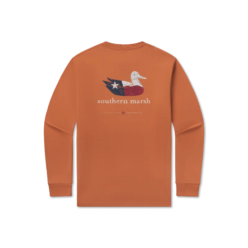 Authentic Heritage Tee - Texas - Long Sleeve