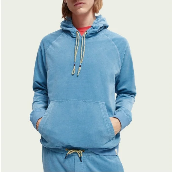 Scotch & Soda Corduroy Hoodie (Winter Sky) 169195