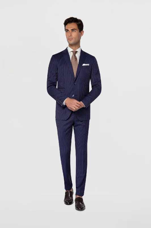 Men's Classic Slim Fit Super 130 Suit