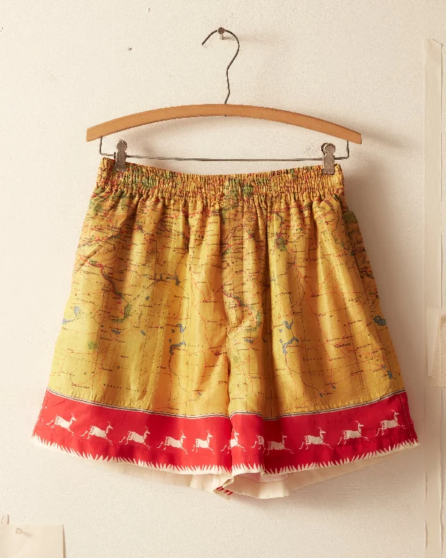 Morocco Map Shorts