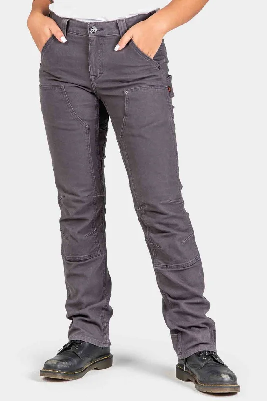 Britt Utility Pant - Dark Grey Canvas