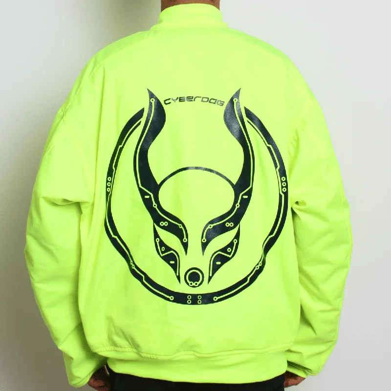 PROTON BOMBER JACKET UV FLUO YELLOW