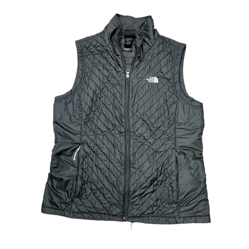 Vest Puffer & Quilted By The North Face In Grey, Size: Xl