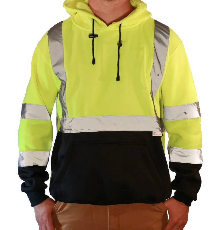 Majestic Men's Class 3 Pullover Hoodie_Hi-Vis Yellow