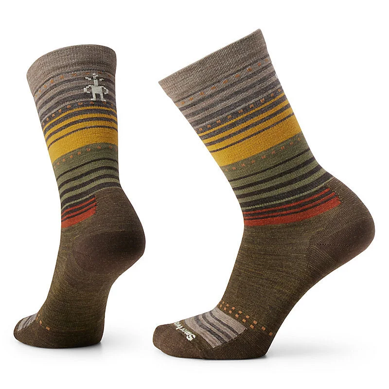 Everyday Stitch Stripe Zero Cushion Crew Sock