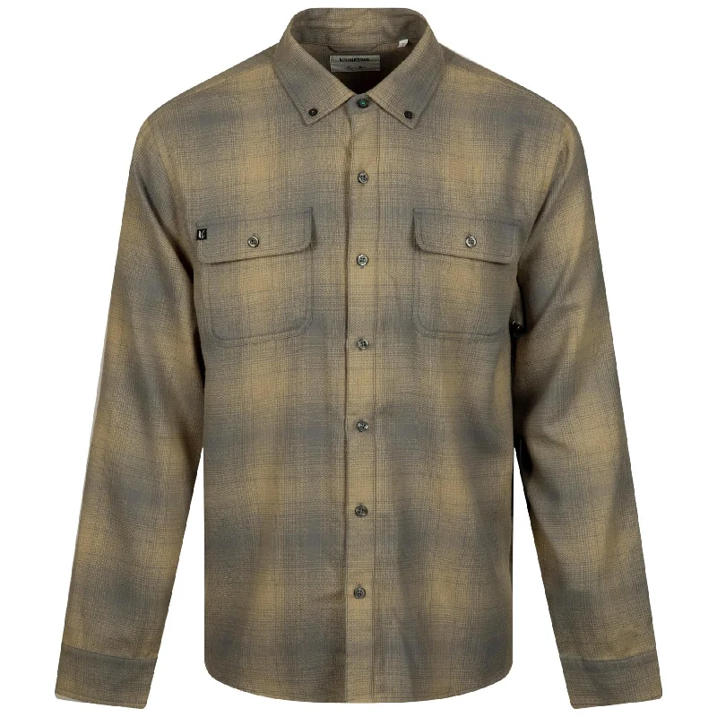 Fairbanks Flannel Polo Ballast Plaid - SS24