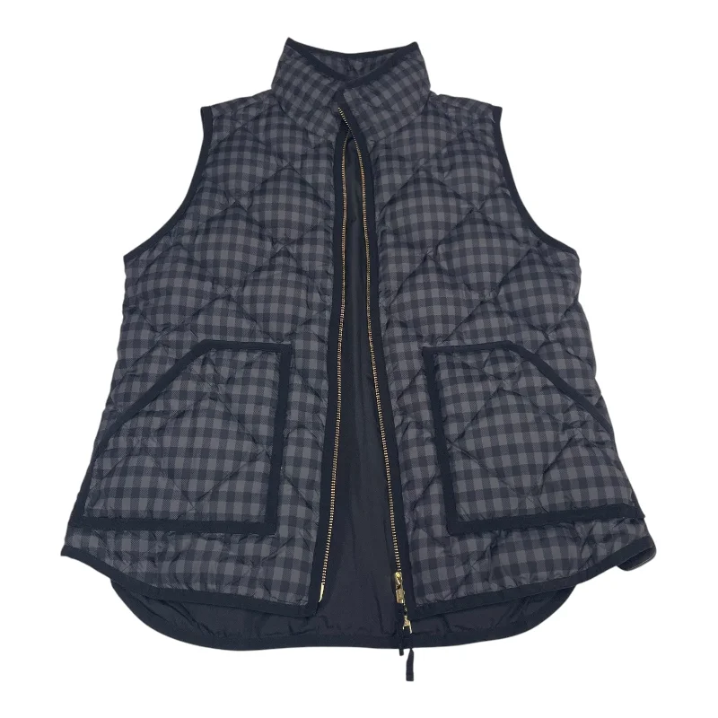 Vest Puffer & Quilted By J. Crew In Grey, Size: S