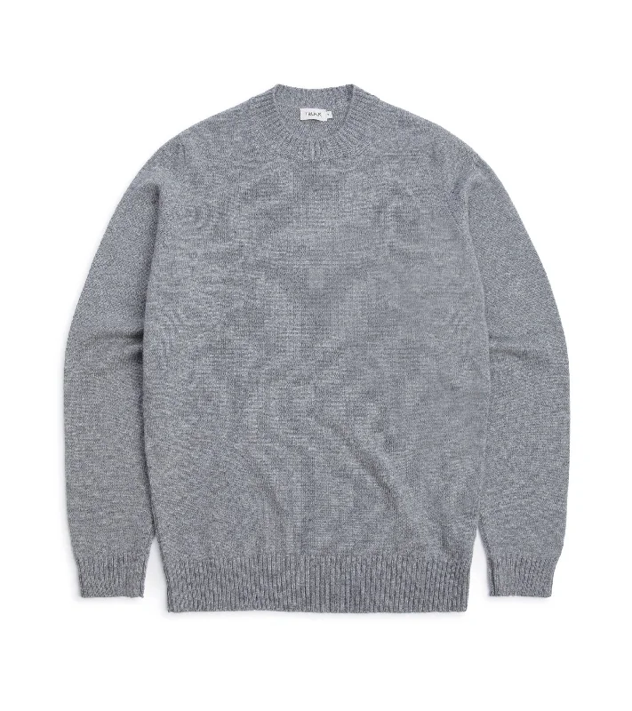 Trunk Dover Cashmere Crew Neck Sweater: Grey