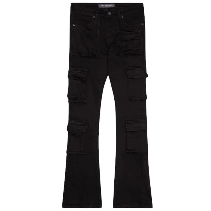 Valabasas Expanse Stacked Denim Jean (Black) VLBS13101623