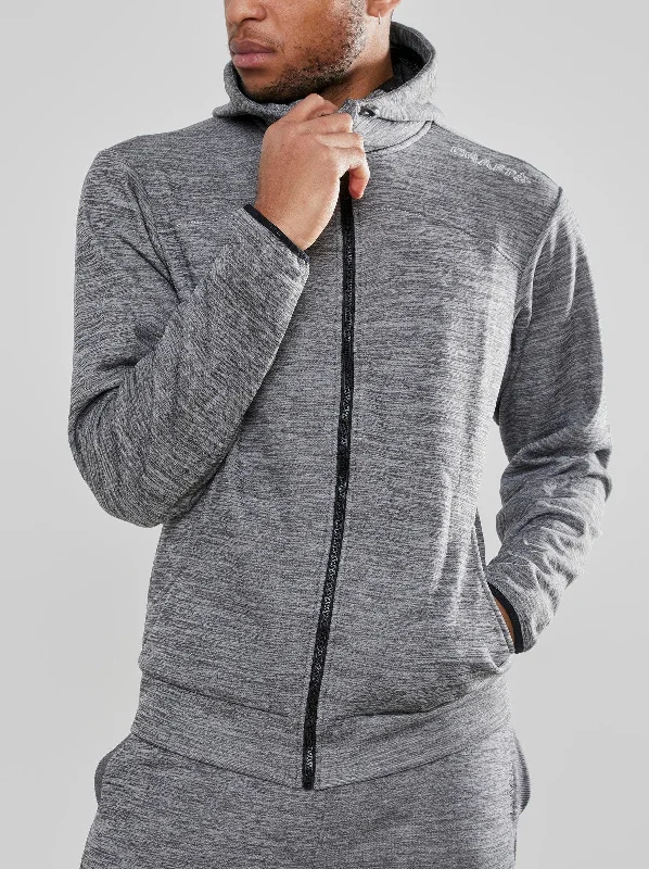 MEN'S LEISURE FULL ZIP HOODIE