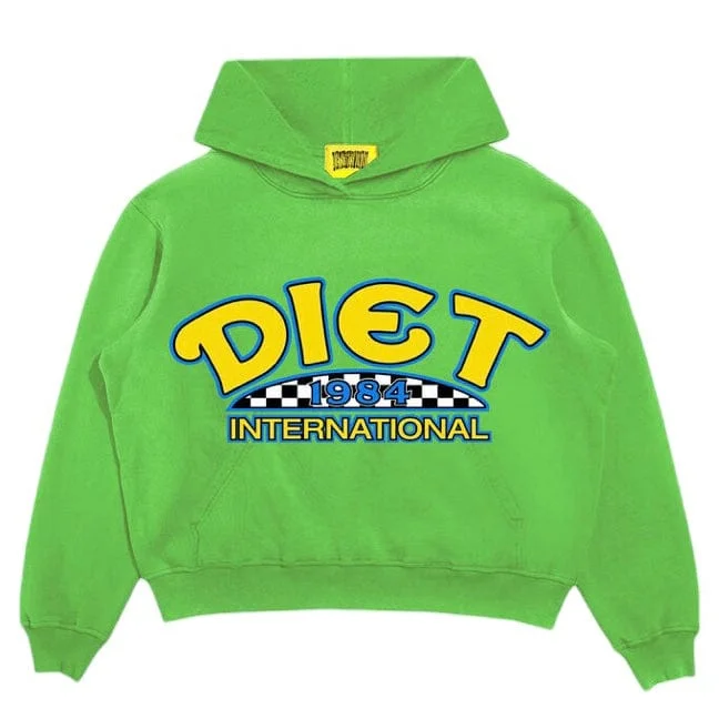 Diet Starts Monday Diet Intl Hoodie (Green) DSM-SPR24-026