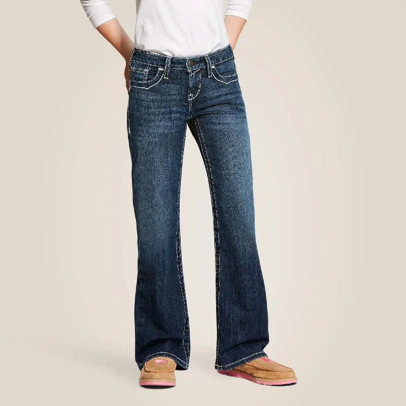 Girl's Entwined Boot Cut Jean