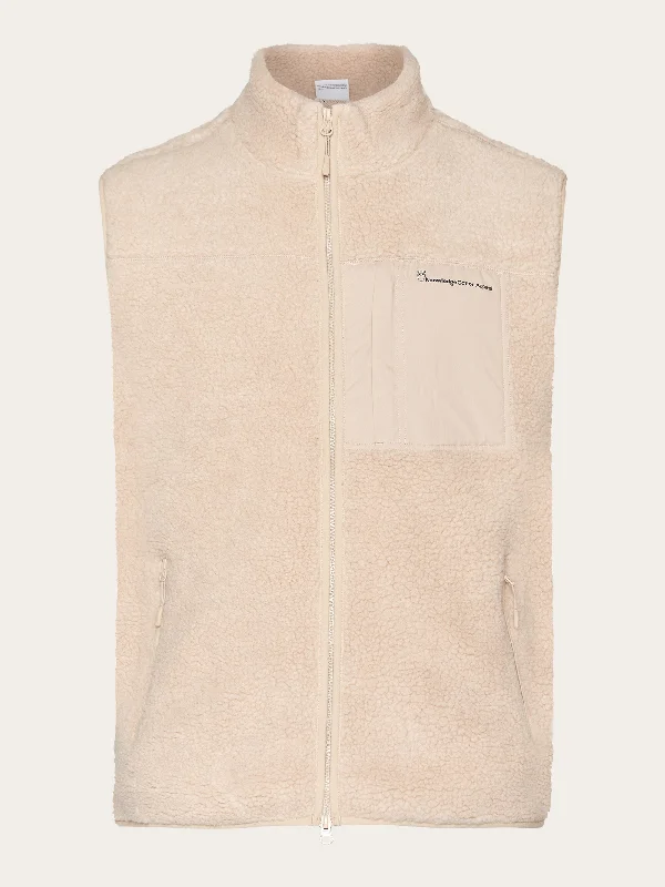 Teddy fleece vest - Item Colour