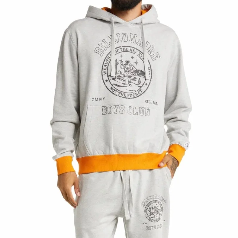 Billionaire Boys Club BB Seal Hoodie (Heather Grey) 821-7307