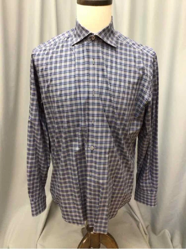 SIZE LARGE SAKS FIFTH AVENUE Men's SHIRTS