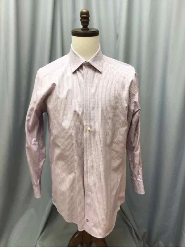 SIZE LARGE DAVID DONAHUE Men's SHIRTS