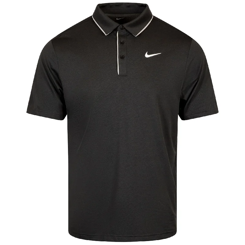 Dri-FIT Tour Piping Polo Black/White - SS25