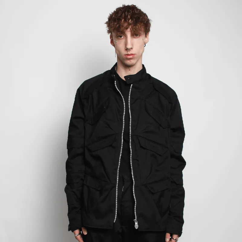 MULTI POCKET JACKET BLACK