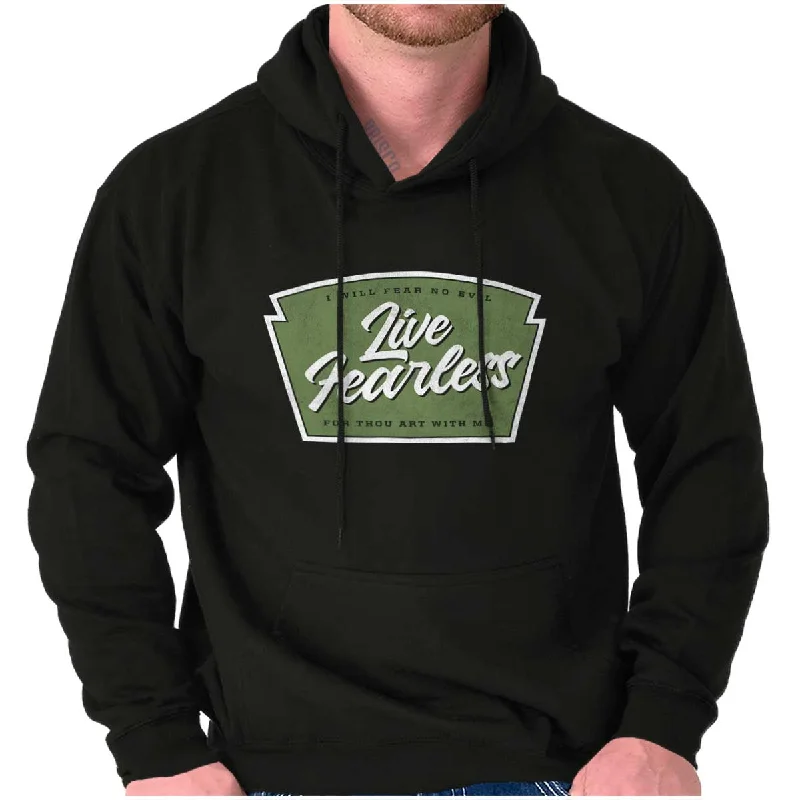 Live Fearless in God Hoodie