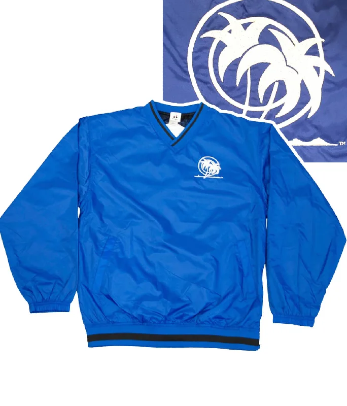 "Classic Palm" Windbreaker Pullover