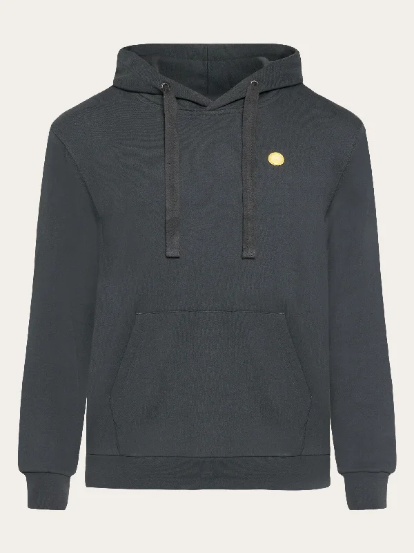 Hood basic badge sweat - Phantom