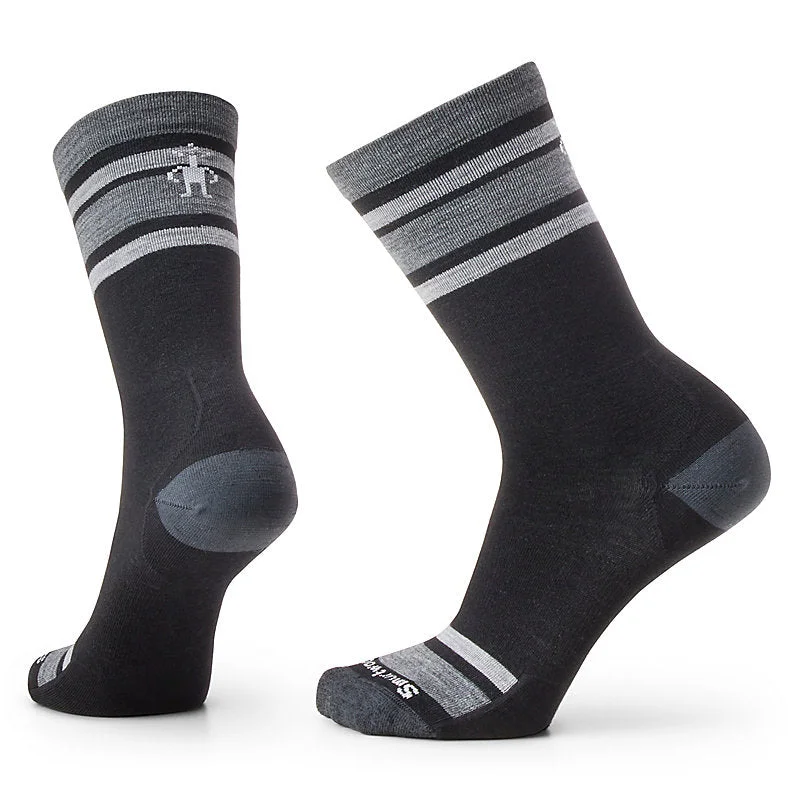 Everyday Top Split Stripe Zero Cushion Crew Sock