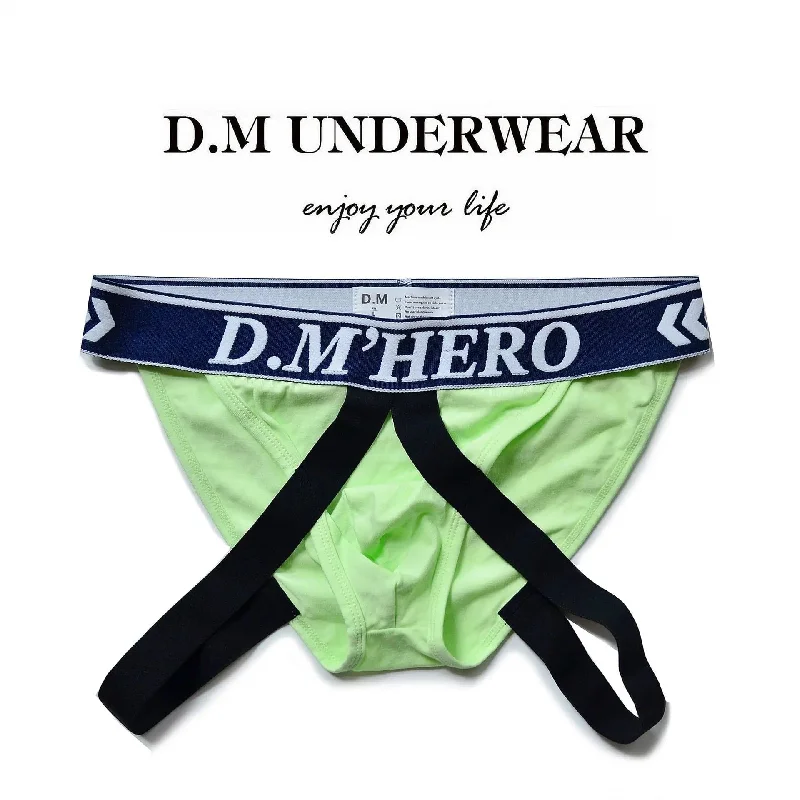 D.M mens low rise briefs Underwear