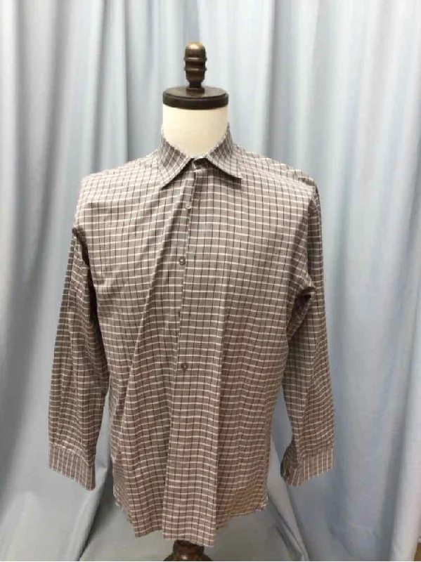 SIZE 16 HICKEY FREEMAN Men's SHIRTS