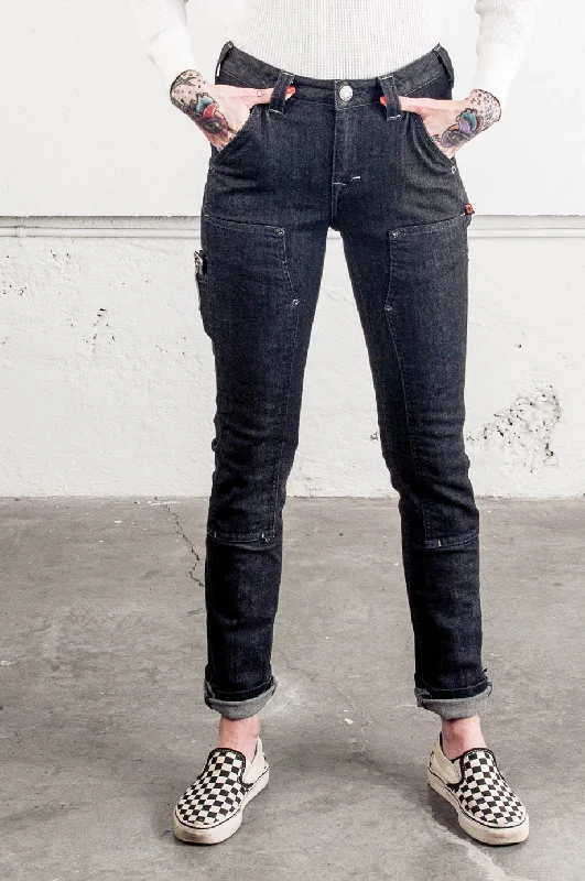 Maven Slim Pant - Heather Black Denim