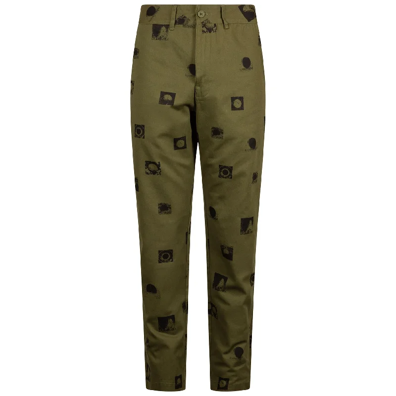 Chester Twill Pants Olive - 2025