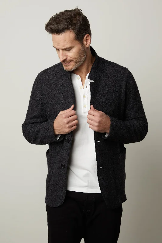 BOWEN BOILED WOOL BLEND JACKET