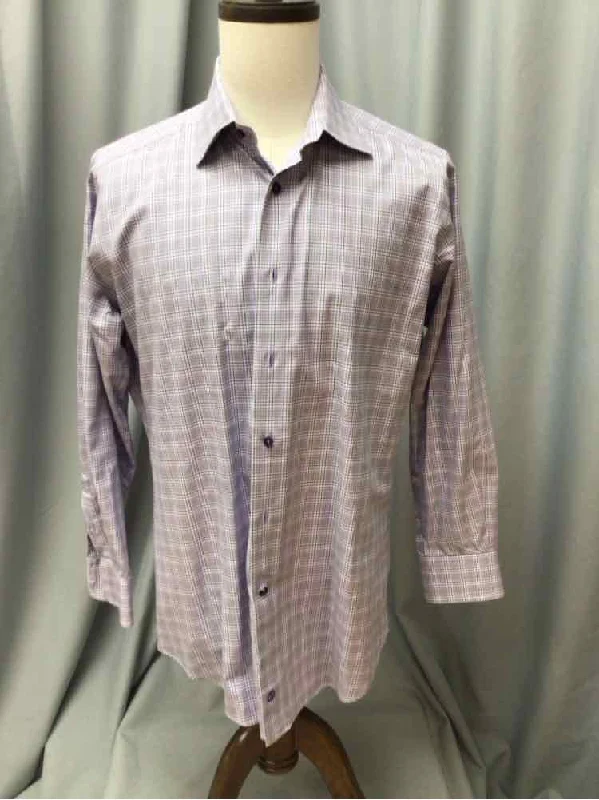 SIZE 16 1/2 DAVID DONAHUE Men's SHIRTS