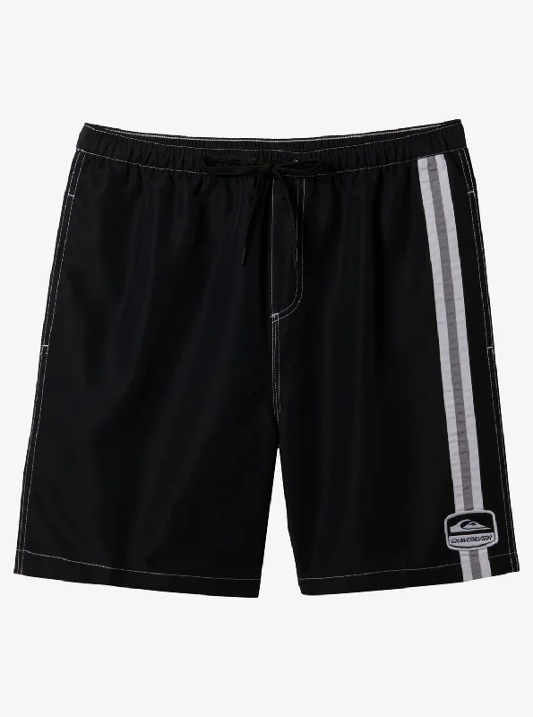 Sof Volley 18" Swim Trunks - Black