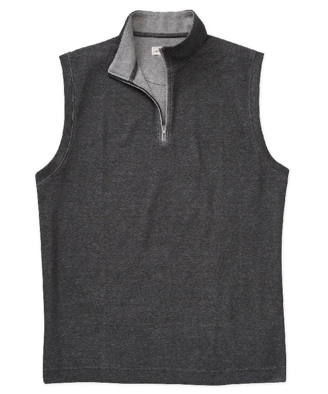 Westport Lifestyle Melange Quarter-Zip Vest