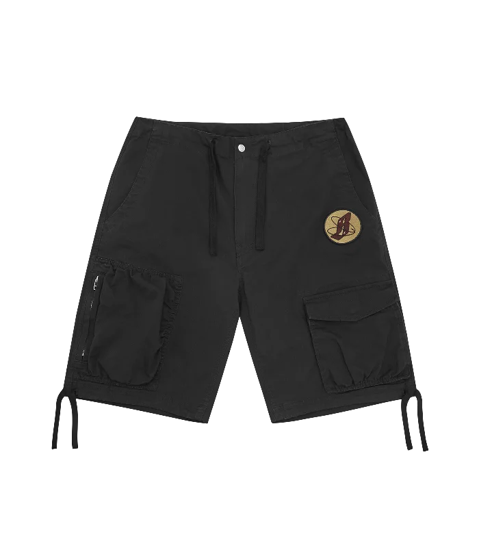 CARGO SHORTS - BLACK