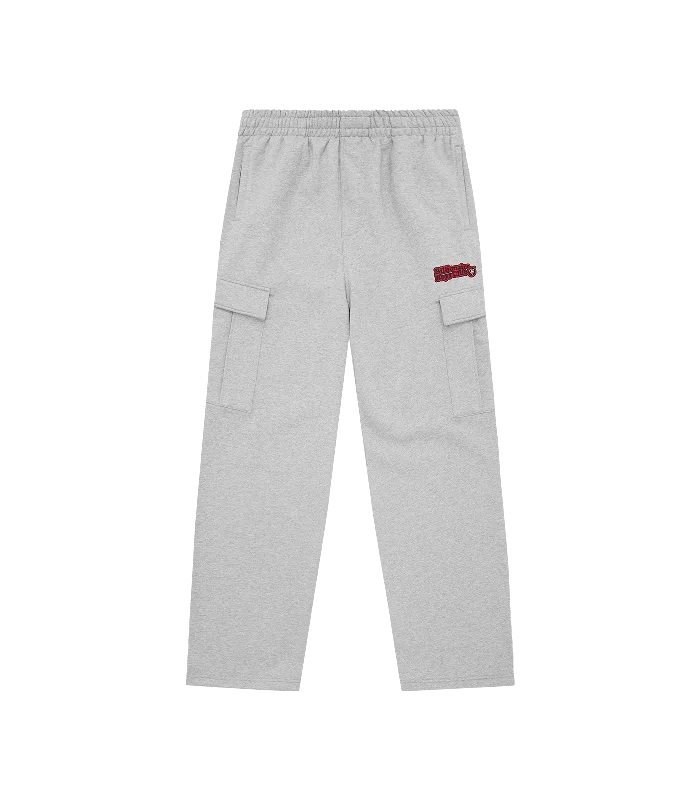 CARGO SWEATPANTS - HEATHER GREY