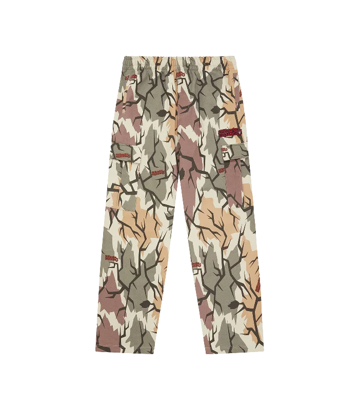 CARGO SWEATPANTS - MULTI CAMO