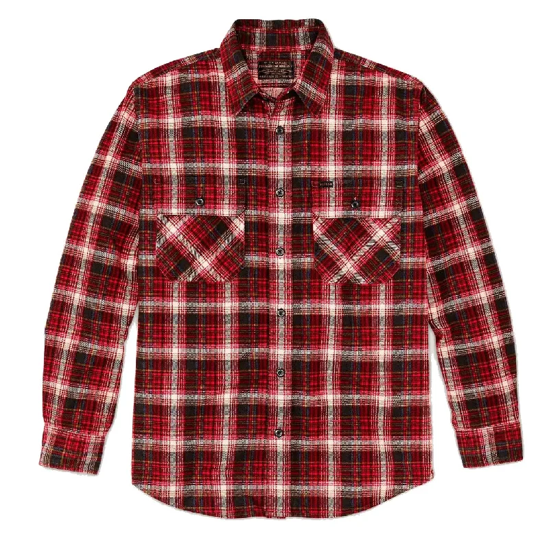 Filson Field Flannel Shirt Faded Black / Bronze