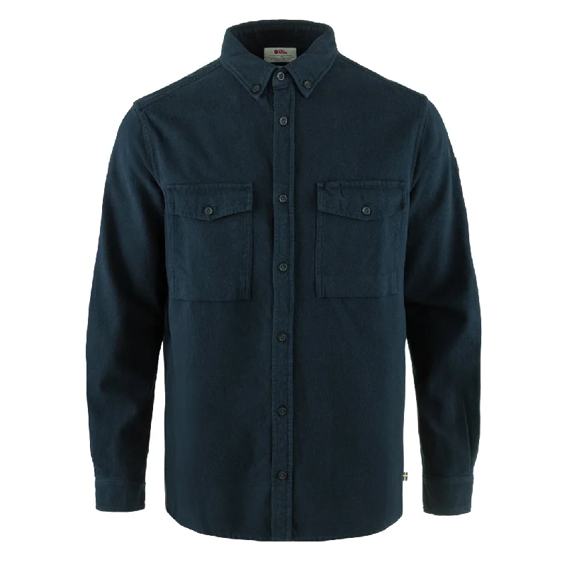 Fjallraven Ovik Twill Shirt Dark Navy / Dark Navy