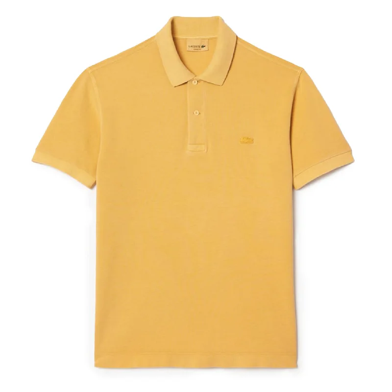 Lacoste Classic Fit Cotton Piqué Polo Shirt Eco Golden Haze